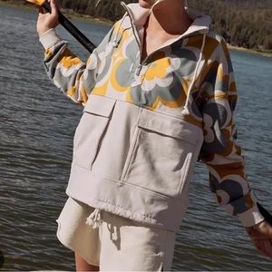 Free People FP Movement Daybreak Half-Zip Sweat Jacket